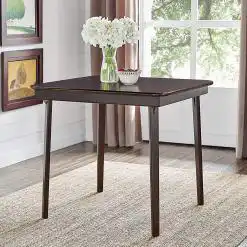 MECO Stakmore Classic Straight Edge Wood Folding Card Table – Buy Online at AbmarketX