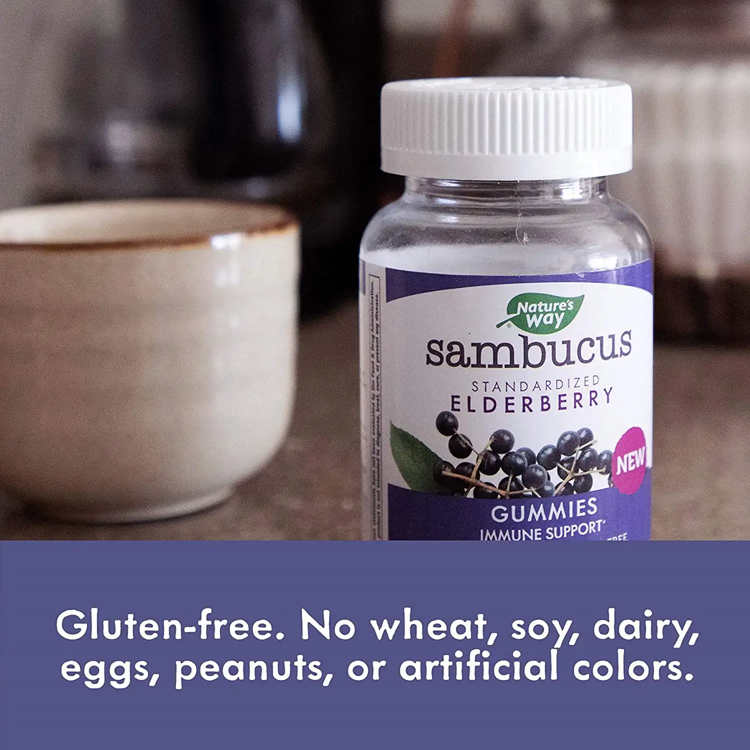 Nature’s Way Sambucus Elderberry Immune Gummies – Buy Online at AbmarketX