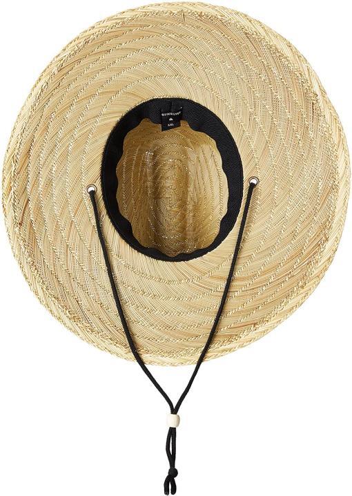 Quiksilver Men's Pierside Lifeguard Beach Sun Straw Hat - Image 3