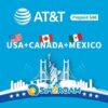 AT&T Blank SIM Card | USA Canada Mexico – Buy Online at AbmarketX