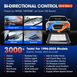 Autel MaxiCOM MK808S: 2025 Bidirectional Diagnostic Tool – Buy Online at AbmarketX