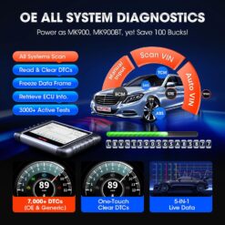 Autel MaxiCOM MK808S: 2025 Bidirectional Diagnostic Tool – Buy Online at AbmarketX