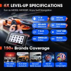 Autel MaxiCOM MK808S: 2025 Bidirectional Diagnostic Tool – Buy Online at AbmarketX