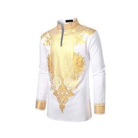 LucMatton Men’s African Dashiki Shirt – Buy Online at AbmarketX