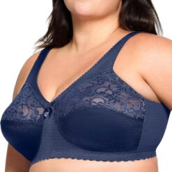 Glamorise Women's MagicLift Original Support Bra Wirefree #1000