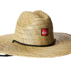 Quiksilver Men’s Pierside Lifeguard Beach Sun Straw Hat – Buy Online at AbmarketX