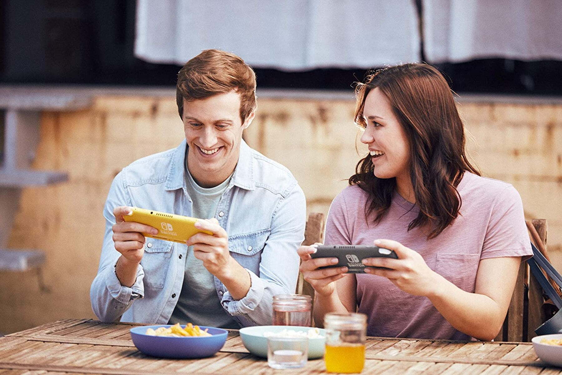 Nintendo Switch with Neon Blue and Neon Red Joy‑Con – Buy Online at AbmarketX