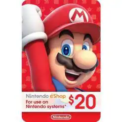Nintendo eShop $20 Gift Card [Digital Code] – Buy Online at AbmarketX