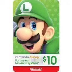 Nintendo eShop $10 Gift Card – Buy Online at AbmarketX