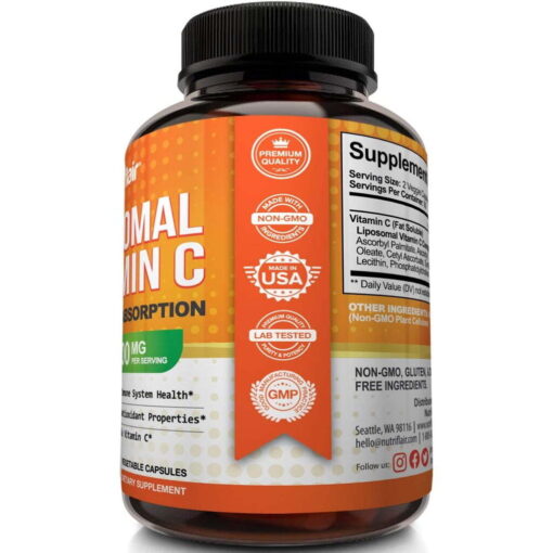 NutriFlair Liposomal Vitamin C - Image 3