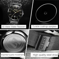 OLEVS Women’s Analog Quartz Business Watch – Buy Online at AbmarketX