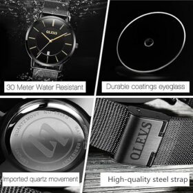 OLEVS Women’s Analog Quartz Business Watch – Buy Online at AbmarketX
