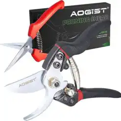 Pozzolanas 7.5″ Pruning Shears Garden Clippers Plant Scissors – Buy Online at AbmarketX