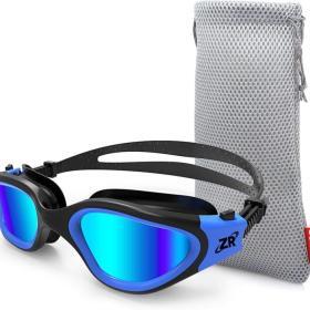 ZIONOR G1 Polarized Swimming Goggles – Mirror Blue – Buy Online at AbmarketX