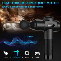 TOLOCO Deep Tissue Percussion Massager -Massage Gun – Buy Online at AbmarketX