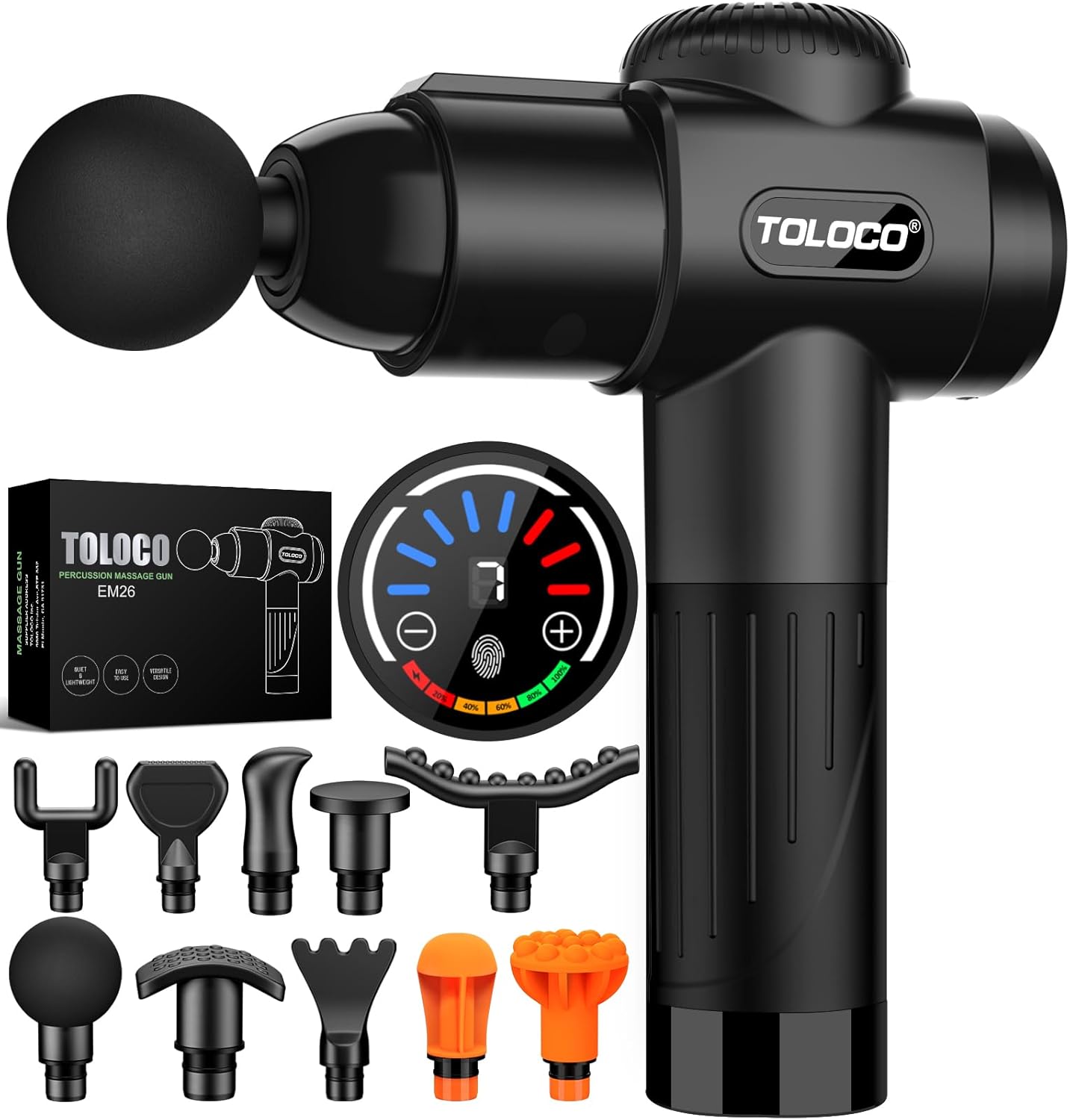 TOLOCO Deep Tissue Percussion Massager -Massage Gun – Buy Online at AbmarketX