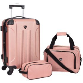 Travelers Club Chicago Hardside Spinner Luggage Set – Buy Online at AbmarketX