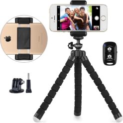 UBeesize Flexible Mini Phone Tripod – Portable