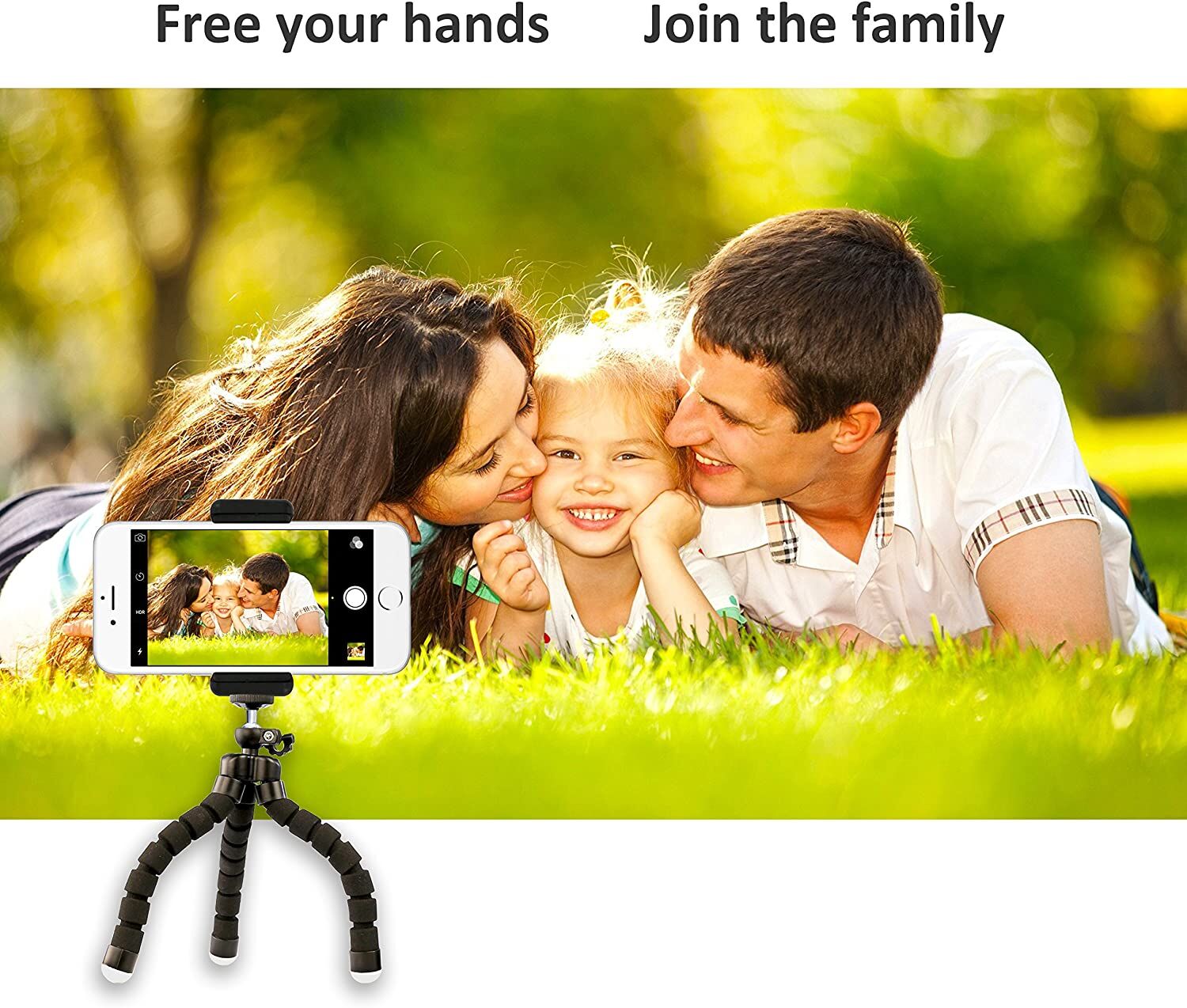 UBeesize Flexible Mini Phone Tripod – Portable – Buy Online at AbmarketX