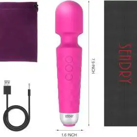 SENDRY Wand Massager – Rose – Buy Online at AbmarketX