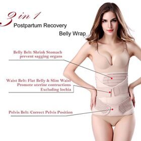 ChongErfei 3-in-1 Postpartum Support Belt – Beige – Buy Online at AbmarketX
