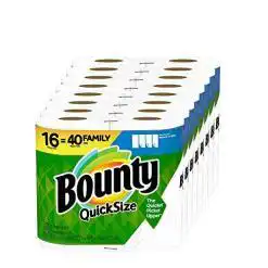 Bounty Quick Size Paper Towels – 16 Family Rolls – Buy Online at AbmarketX