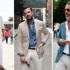 COOFANDY White Men’s Slim Fit One Button Blazer – Buy Online at AbmarketX