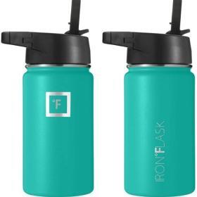 IRON °FLASK 18 oz Stainless Steel Water Bottle – Fire Red – Buy Online at AbmarketX