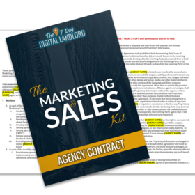 7 Day Digital Landlord – The Marketing Sales Kit – Buy Online at AbmarketX