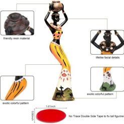 Rayberro 3 Pack African Women Sculpture – Buy Online at AbmarketX
