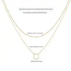 MEVECCO Layered Heart Necklace – Buy Online at AbmarketX