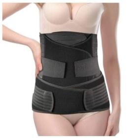 ChongErfei 3-in-1 Postpartum Support Belt – Black – Buy Online at AbmarketX