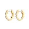 PAVOI 14K Gold Plated Cubic Zirconia Cuff Earrings – Buy Online at AbmarketX