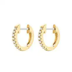 PAVOI 14K Gold Plated Cubic Zirconia Cuff Earrings – Buy Online at AbmarketX