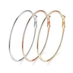 Cocadant 3-Pair Big Gold Hoop Earrings Set – Buy Online at AbmarketX