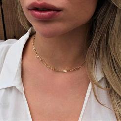 M MOOHAM Dainty Gold Necklace – Buy Online at AbmarketX