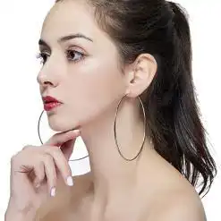 Cocadant 3-Pair Big Gold Hoop Earrings Set – Buy Online at AbmarketX