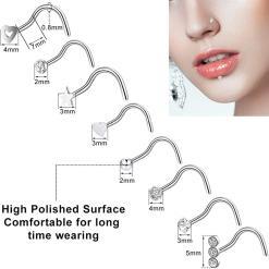 ONESING 35–70 PCS 18G/20G Nose Rings Set – Buy Online at AbmarketX