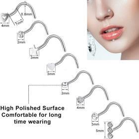 ONESING 35–70 PCS 18G/20G Nose Rings Set – Buy Online at AbmarketX