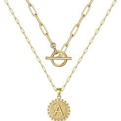 M MOOHAM Dainty Gold Necklace – Buy Online at AbmarketX