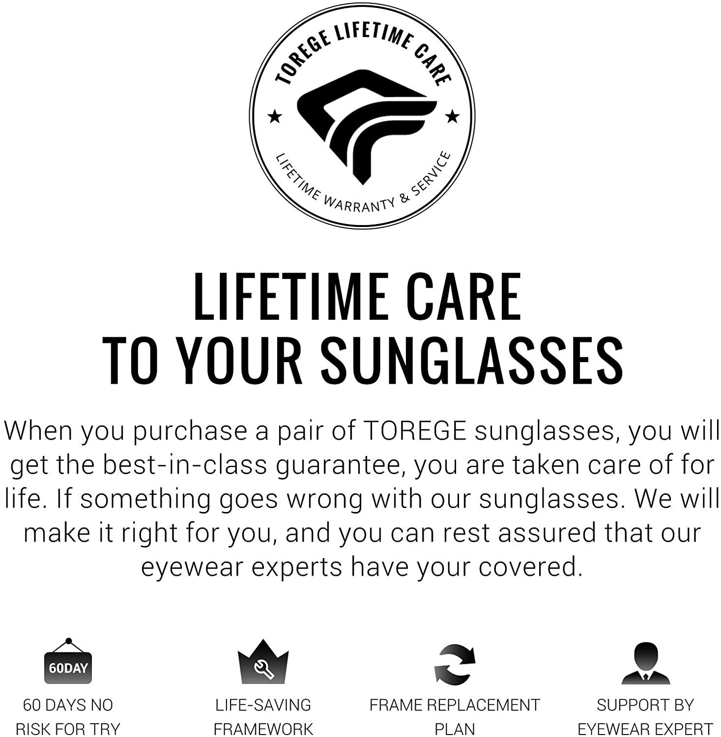 TOREGE TR24 Sports Polarized Sunglasses – Unisex - Image 15