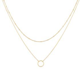 MEVECCO Layered Heart Necklace – Buy Online at AbmarketX