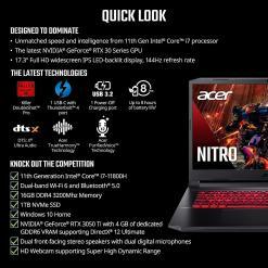 Acer Nitro 5 AN515-55-53E5 Gaming Laptop – Buy Online at AbmarketX