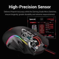Redragon M602 RGB Wired Gaming Mouse – Black – Buy Online at AbmarketX