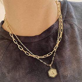M MOOHAM Dainty Gold Necklace – Buy Online at AbmarketX