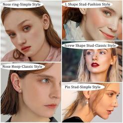 ONESING 35–70 PCS 18G/20G Nose Rings Set – Buy Online at AbmarketX