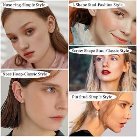 ONESING 35–70 PCS 18G/20G Nose Rings Set – Buy Online at AbmarketX