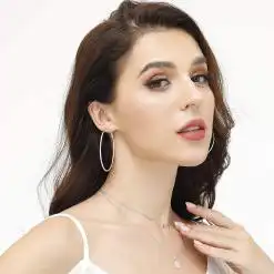 Cocadant 3-Pair Big Gold Hoop Earrings Set – Buy Online at AbmarketX