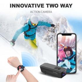 Rexing A1 Two Way Action Camera – Front & Back – Buy Online at AbmarketX