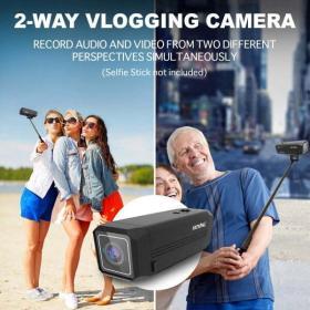 Rexing A1 Two Way Action Camera – Front & Back – Buy Online at AbmarketX